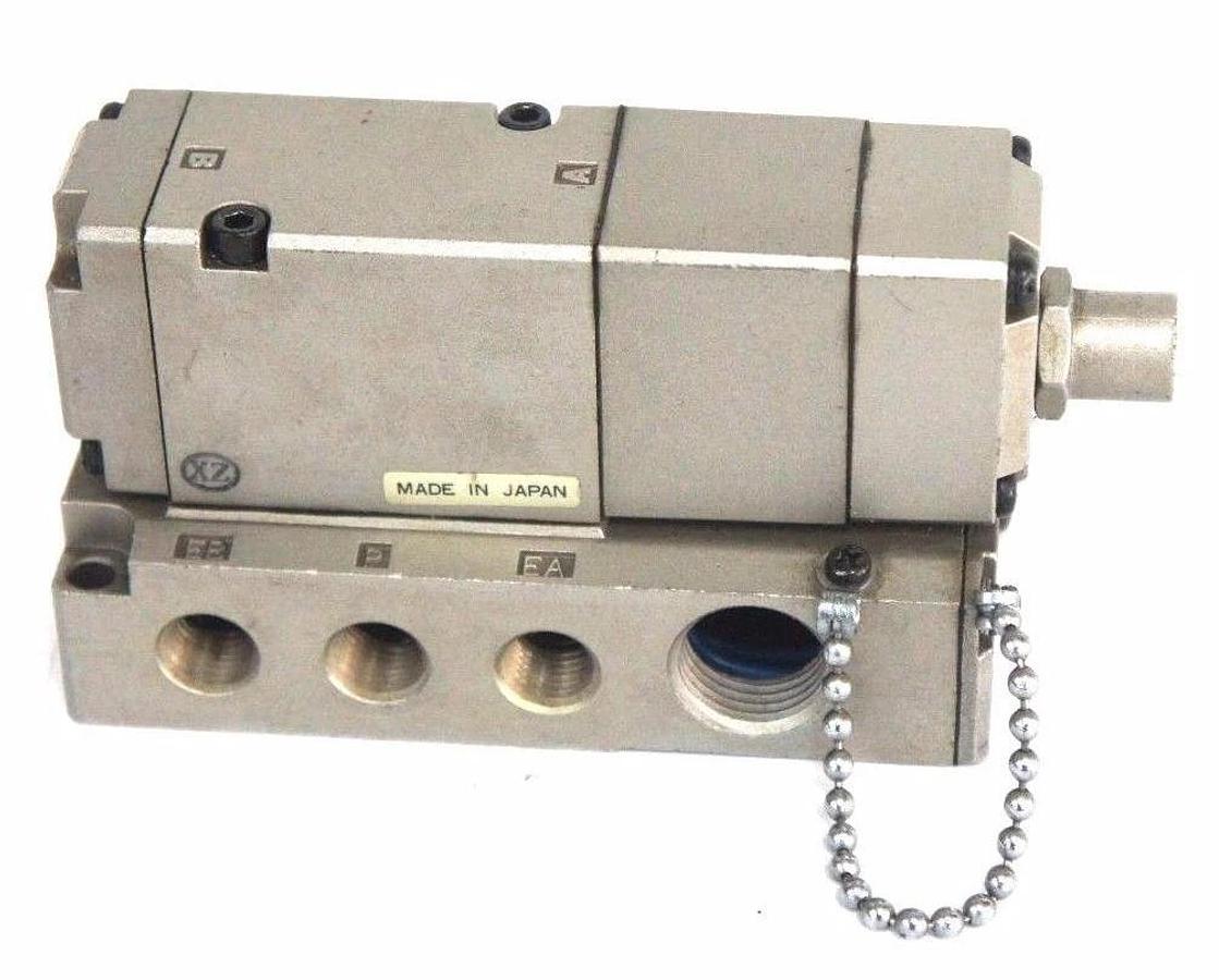 Used SMC SOLENOID VALVE AND MANIFOLD (UNKNOWN PART NUMBER)