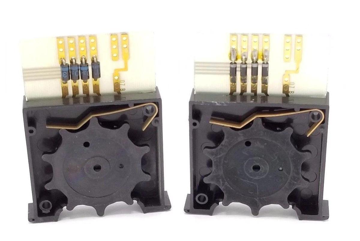Used LOT OF 6 OMRON LRT207 COUNTER MODULES