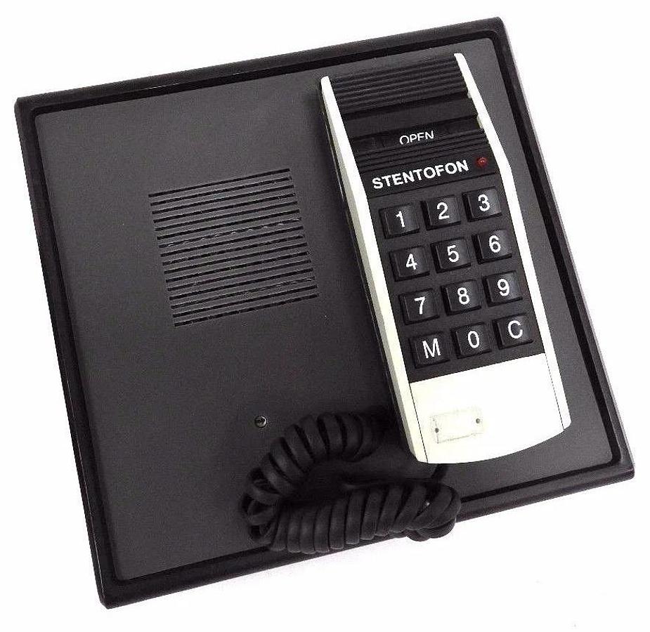 Used NIB STENTOFON 6034-2096 PHONE IPC TURRET STATION 1369004, A100D03168