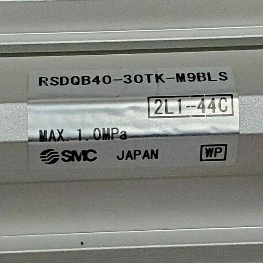 NIB SMC RSDQB40-30TK-M9BLS COMPACT STOPPER CYLINDER RSDQB4030TKM9BLS