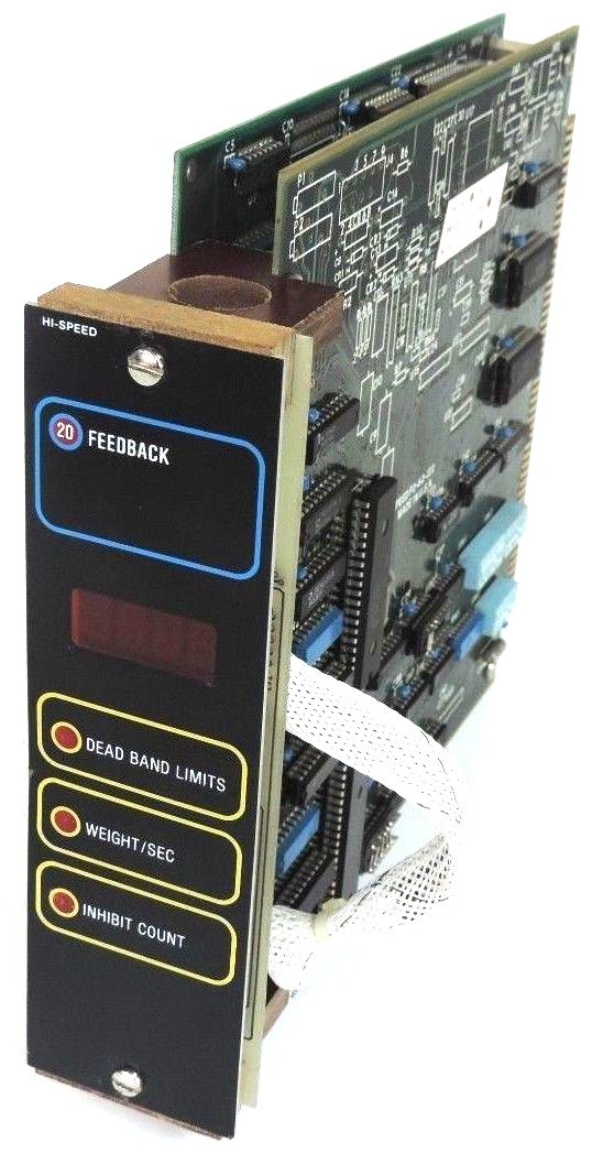 Used HI-SPEED P2-62-122, P2-63-004, B-2-65-098 WEIGHT FEEDBACK MODULE ASSEMBLY