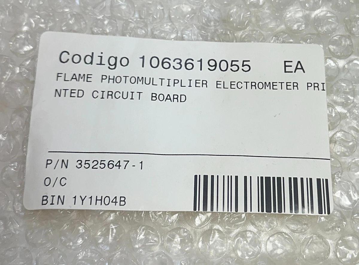 Used ABB C-E 5516832-IN / 5516851-5AD / Y60247 FLAME PHOTOMULTIPLIER PCB BOARD USNP