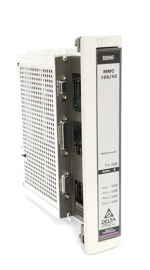 Used DELTA COMPUTER SYSTEMS MMC188/40 MOTION CONTROLLER MMC922002 REV. 1.00B B886