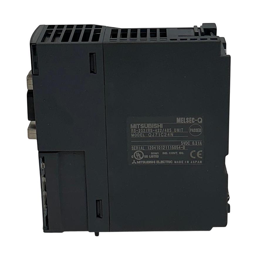 Used MITSUBISHI ELECTRIC QJ71C24N MELSEC-Q RS-232 / RS-422 / 485 MODULE 5VDC NSNP