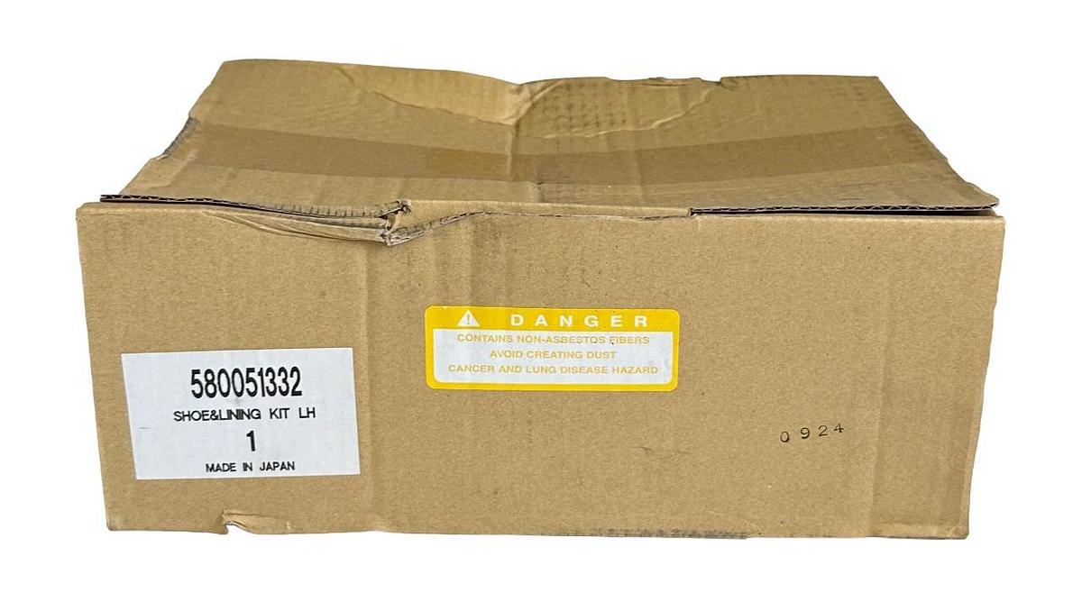 Used NEW YALE 580051332 / YT580051332 OEM SHOE AND LINING KIT LH FOR FORKLIFT