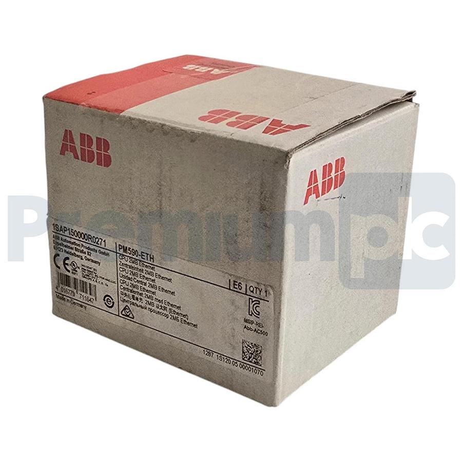 ABB PM590-ETH | 1SAP150000R0271 AC500 Processor Module 2MB ENet 2xRS232/485 NSMP
