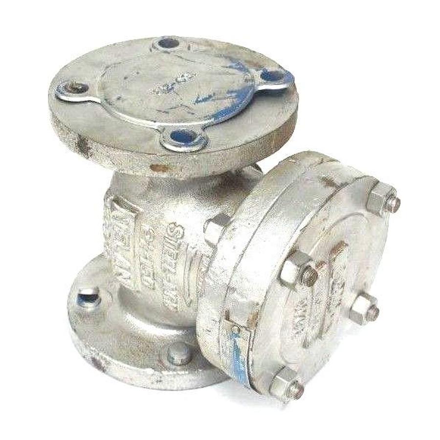 Used NEW VELVAN F09-0114C-02TY FLANGED CHECK GATE VALVE 2-1/2" F090114C02TY