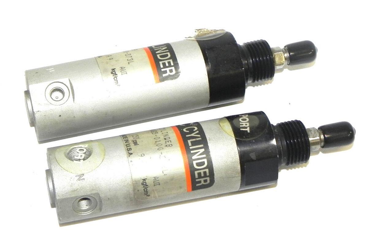 Used LOT OF 2 NEW SMC NCDGNN25-0100-B73L AIR CYLINDERS NCDGNN250100B73L