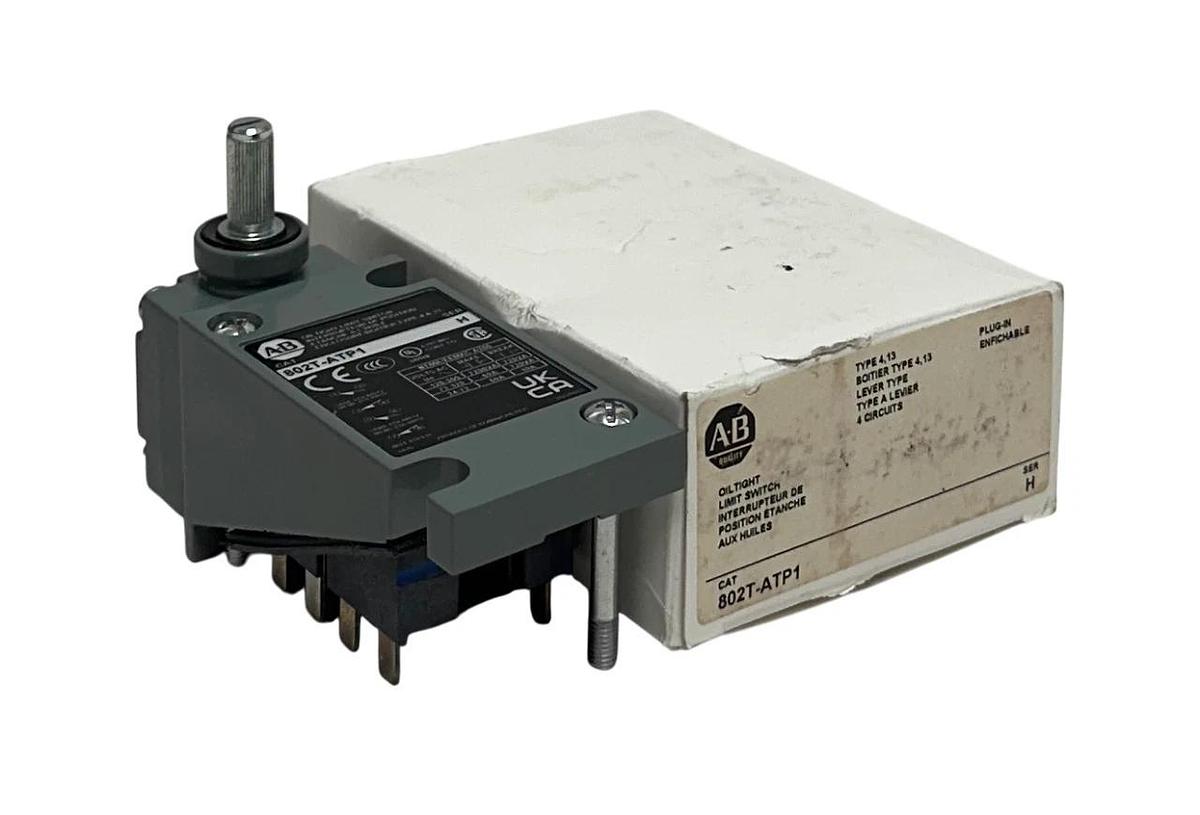 ALLEN BRADLEY 802T-ATP1 /H OILTIGHT LIMIT SWITCH PLUG-IN SPRING RETURN NSMP