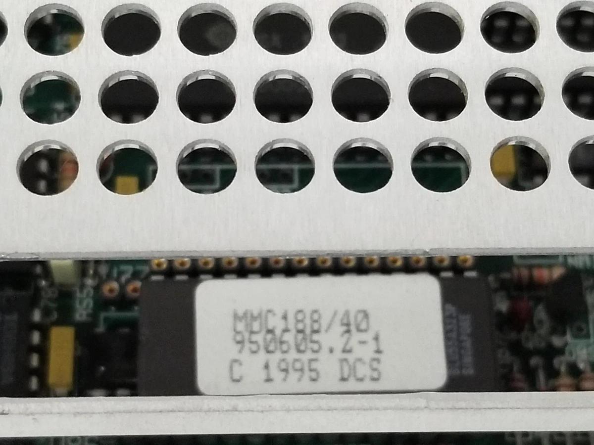 Used DELTA COMPUTER SYSTEMS MMC188/40 MOTION CONTROLLER MMC922002 REV. 1.00B B886