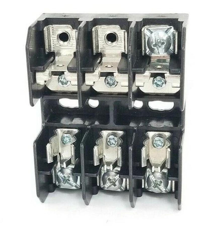 Used COOPER BUSSMANN BC6033P FUSEHOLDER, 30A, 250V, 3P