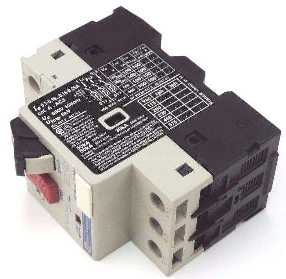 NIB TELEMECANIQUE GV2-M02 MOTOR CIRCUIT BREAKER GV2M02