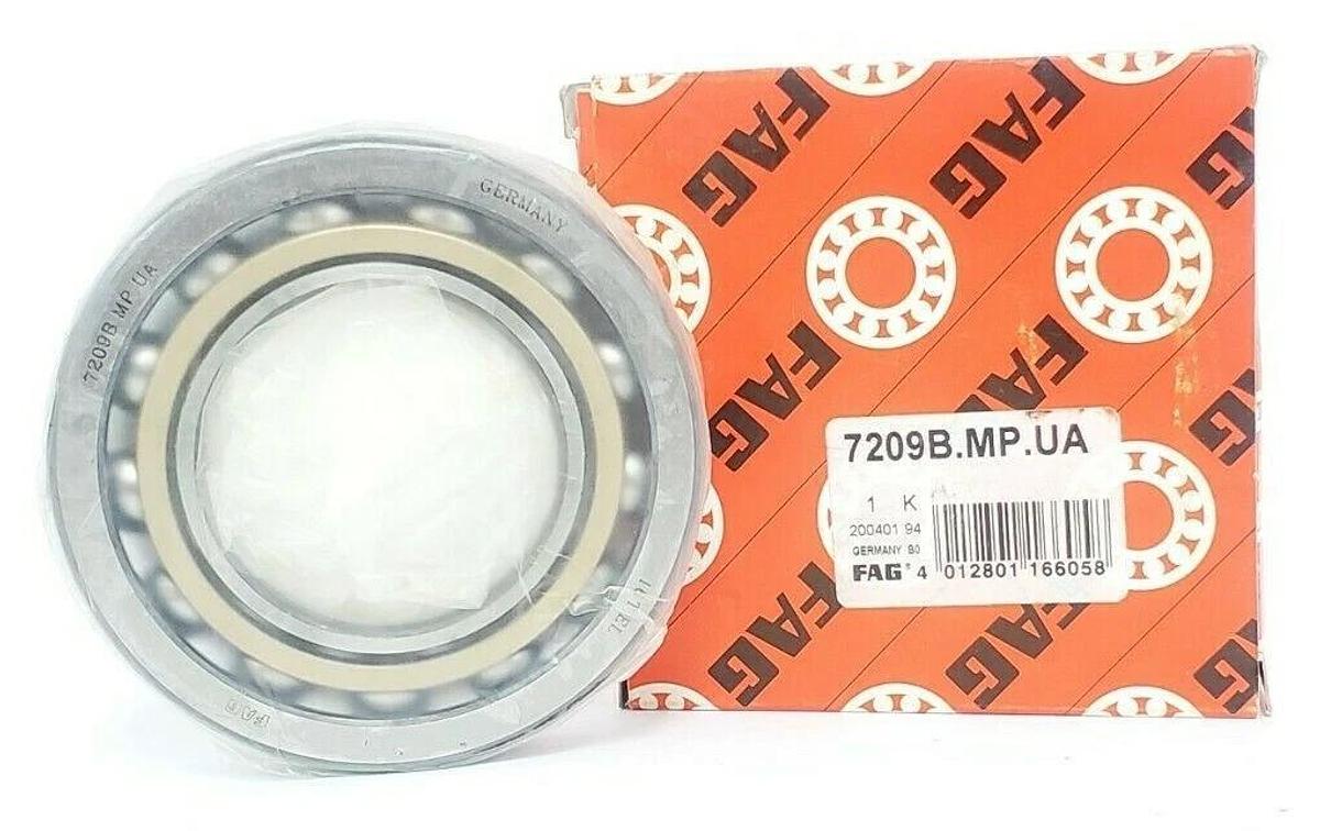 Used NIB FAG 7209B.MP.UA SINGLE ROW ANGULAR CONTACT BALL BEARING