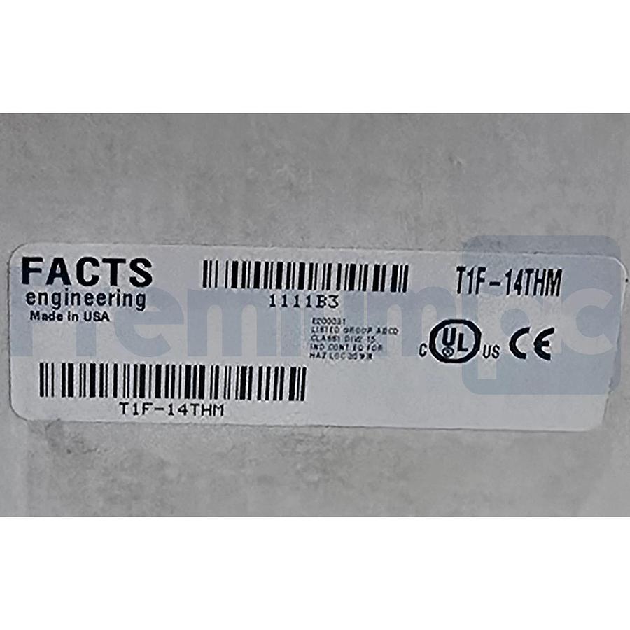 FACTS ENGINEERING T1F-14THM TERMINATOR 14-CH TEMPERATURE INPUT MODULE NSMP
