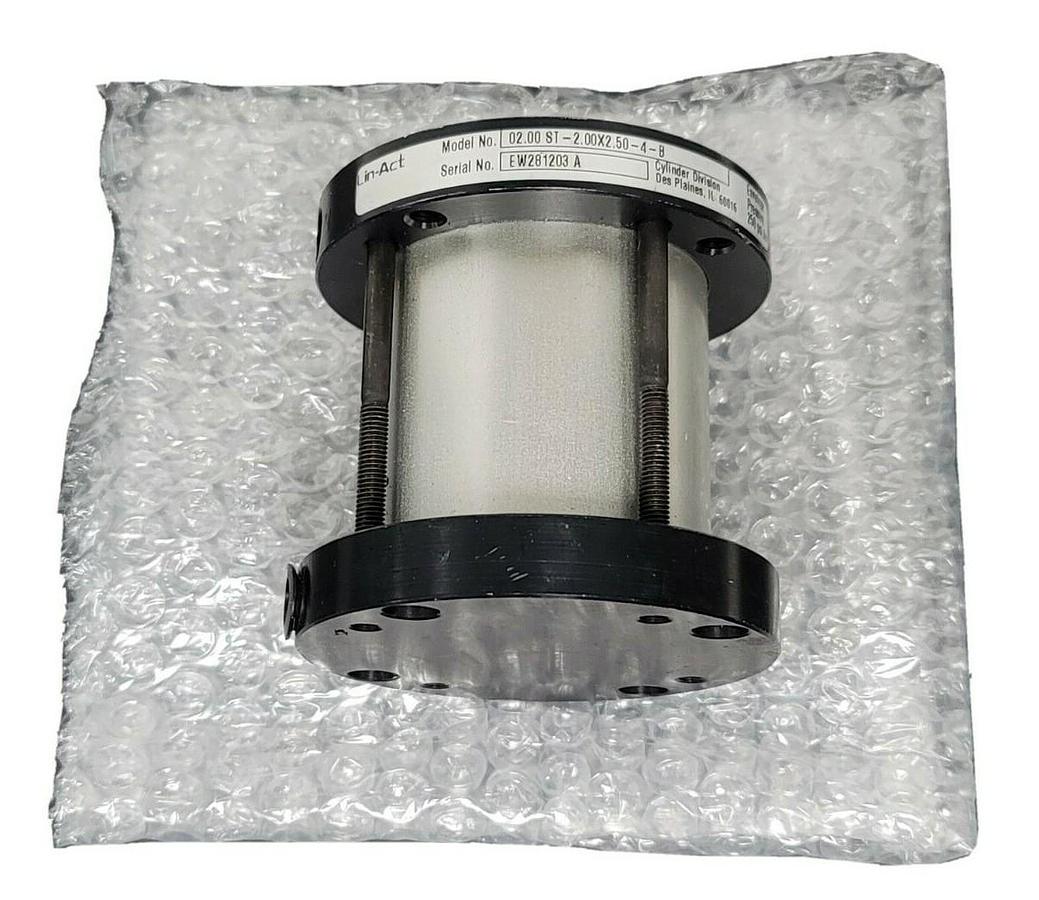 Used LIN-ACT 02.00 ST-2.00X2.50-4-B CYLINDER 250 PSI AIR