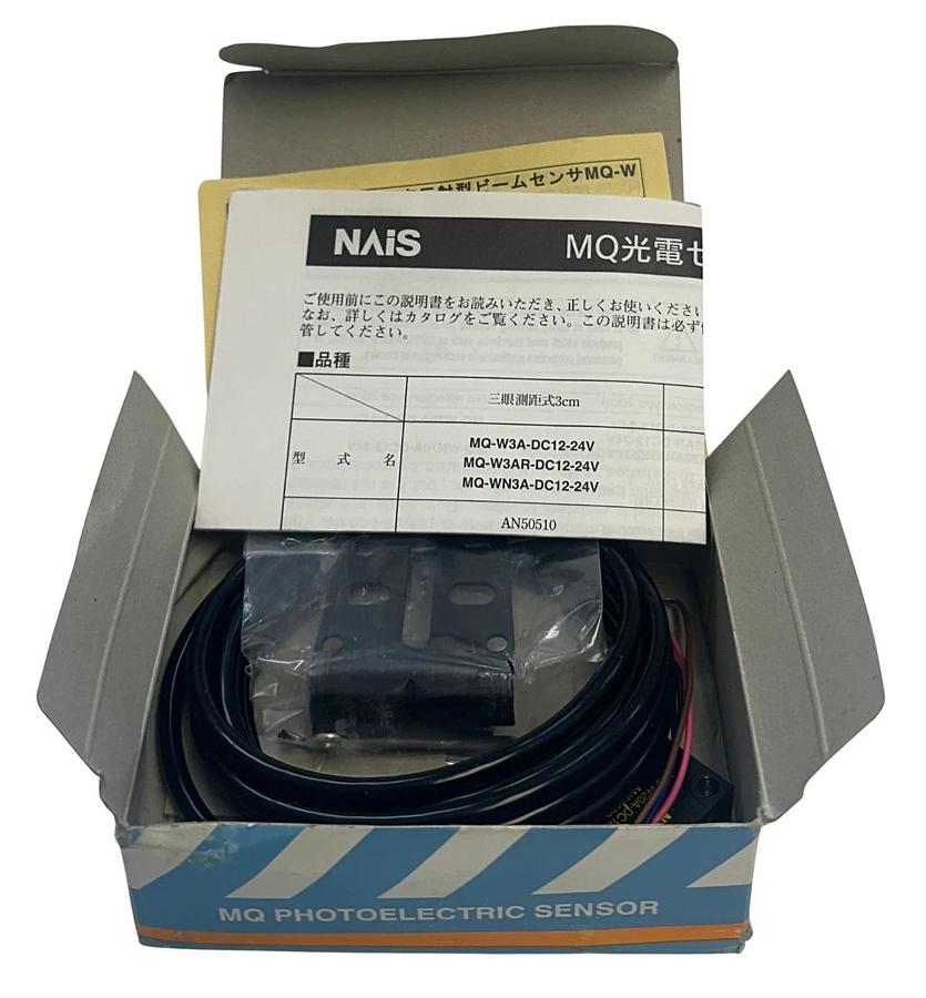 MATSUSHITA SUNX NAIS MQ-W20A-DC12-24V / AN50530 MQ PHOTOELECTRIC SENSOR NSMP