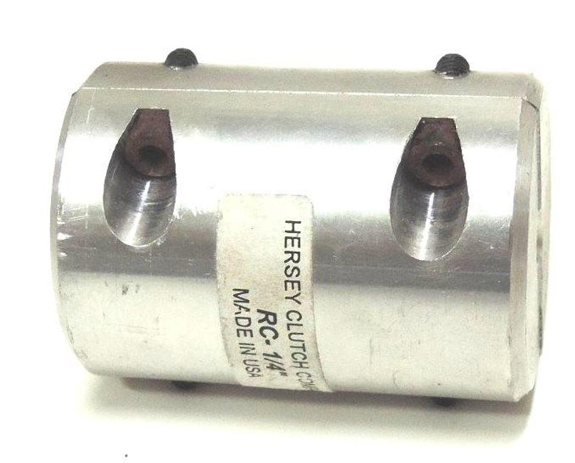 Used HERSEY CLUTCH COMPANY RC-1/4'' COUPLING RC-1/4