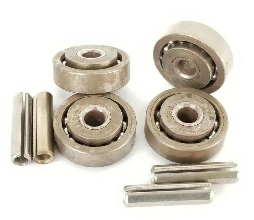 LOT OF 4 NEW GENERIC E9708-1012 BEARING AND SHAFT ASSEMBLIES 9708-1012 3/8'' ID