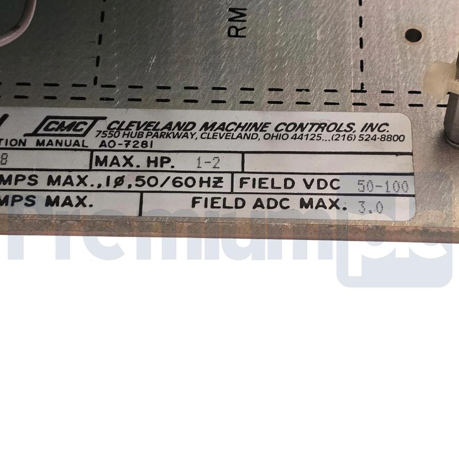 Used Cleveland Machine Controls CMC PM1C Pacemaster I DC Motor Controller Repaired