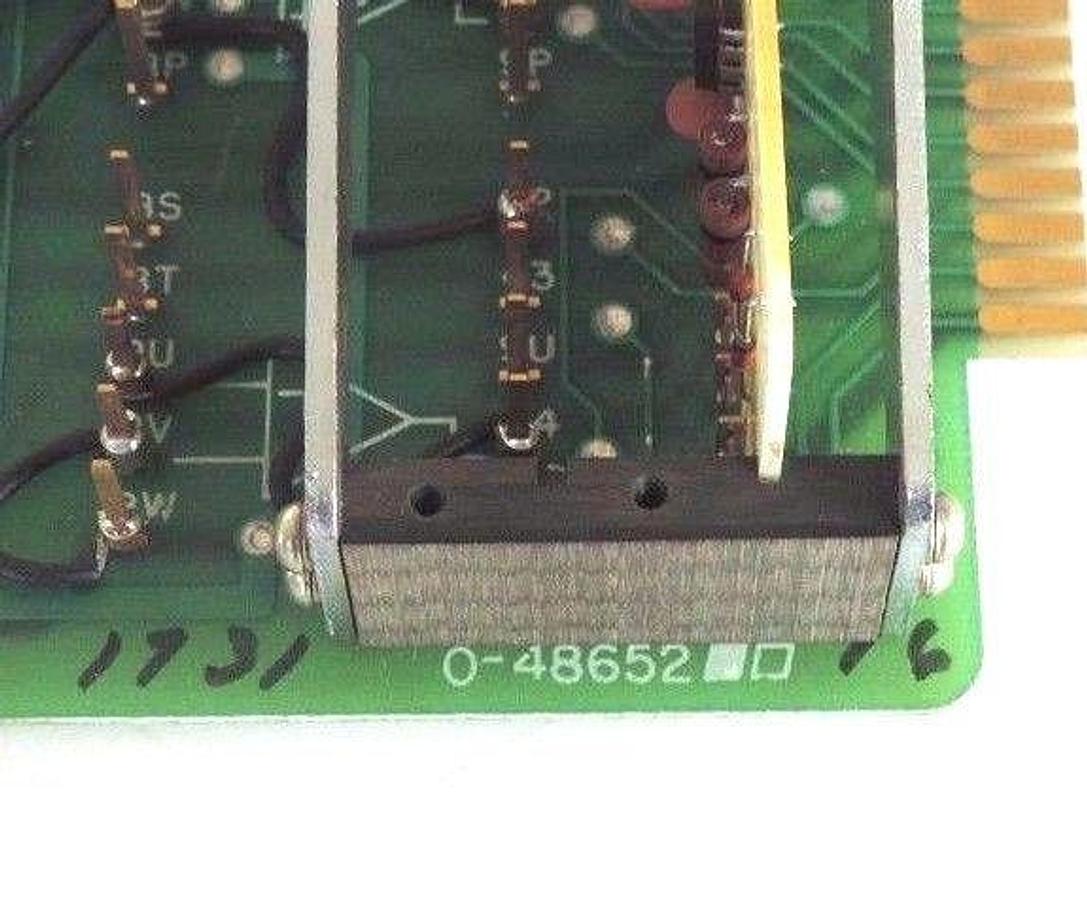 Used RELIANCE ELECTRIC 107172-001R BOARD 107172001R 0-48652 84543-108A