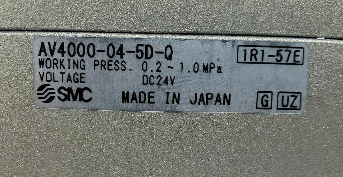 Used NEW SMC AV4000-04-5D-Q SOFT START-UP VALVE AV4000045DQ