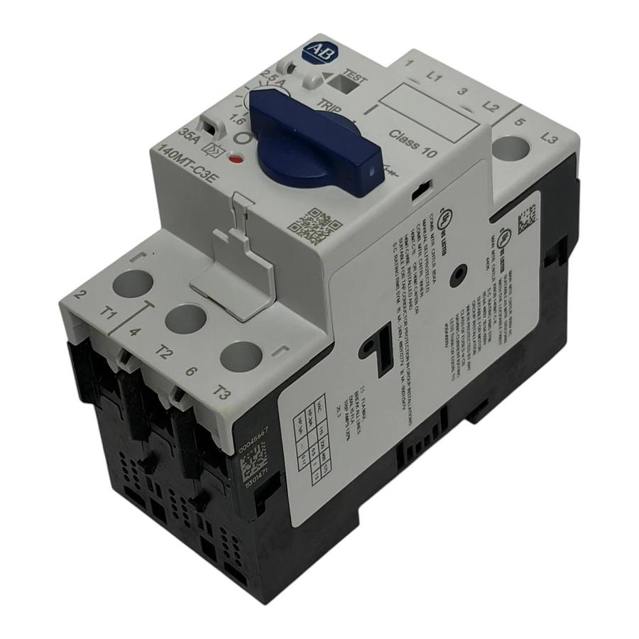 Allen Bradley 140MT-C3E-B25 Motor Protector Circuit Breaker 1.6-2.5A New Surplus
