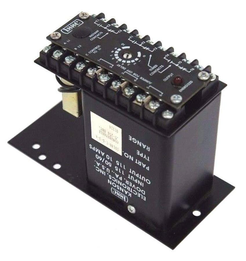 Used NEW ISSC 1014U-1-L-3-A SOLID STATE TIMER TYPE .05-250