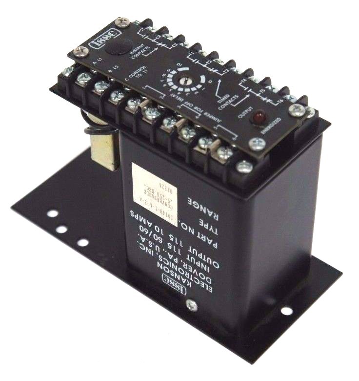 Used NEW ISSC 1014U-1-L-3-A SOLID STATE TIMER TYPE .05-250