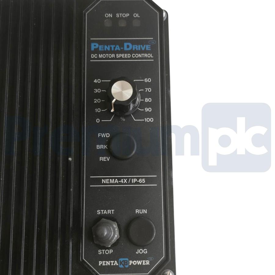 Used KB Electronics KBPC-240D 9338J DC Motor Speed Control NEMA 4X 2HP 10.2A NSNP