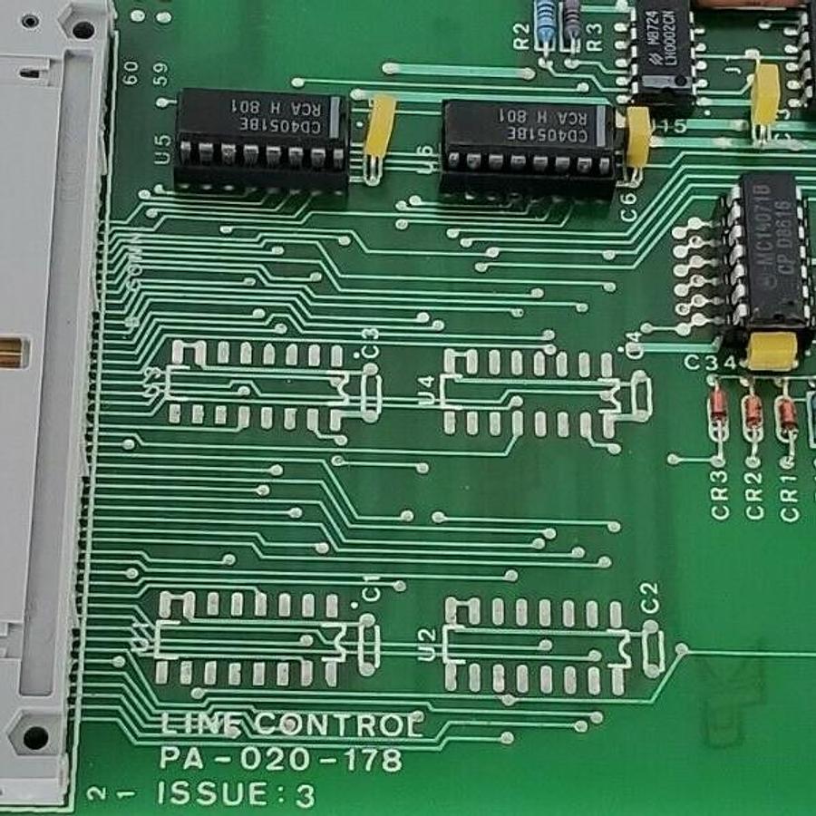 Used CEAC LINE CONTROLS PA-020-178 ISSUE: 3 PCB CIRCUIT BOARD MODULE