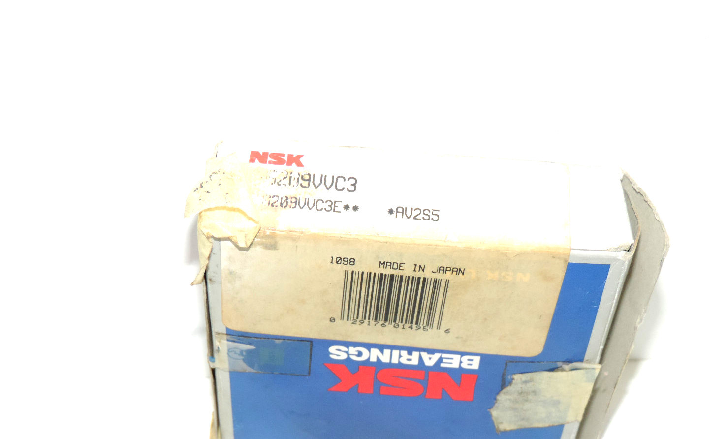 Used NEW NSK 6209VVC3 SINGLE ROW BALL BEARING