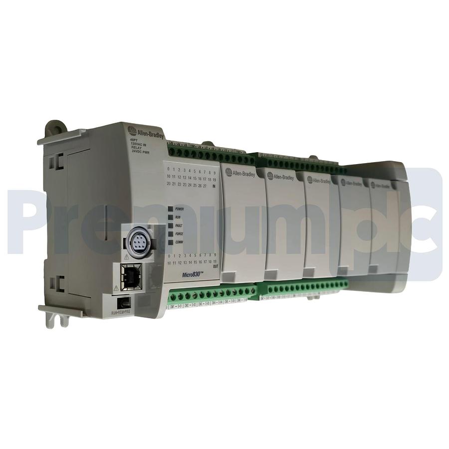 Used Allen-Bradley 2080-LC30-48AWB /A Micro830 48 I/O Controller | 120V AC USPI