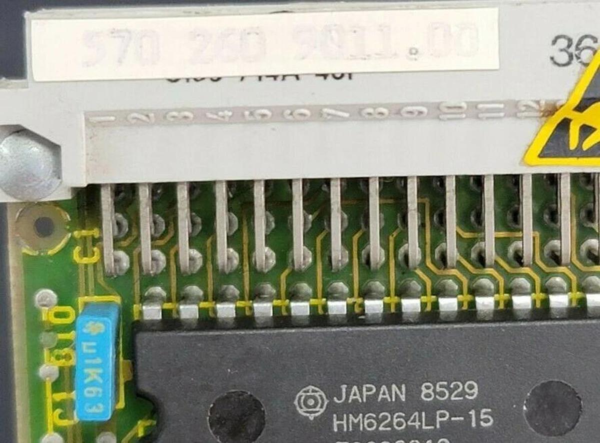 Used SIEMENS 570-260-9004.00 MEMORY MODULE 4PORT
