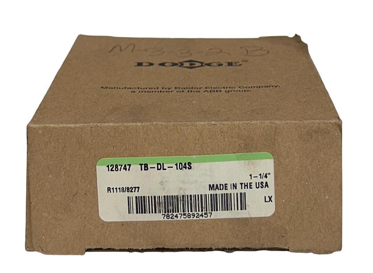 DODGE TB-DL-104S / 128747 PILLOW BLOCK BEARING D-LOK 1-1/4'' 206 SERIES NSMP