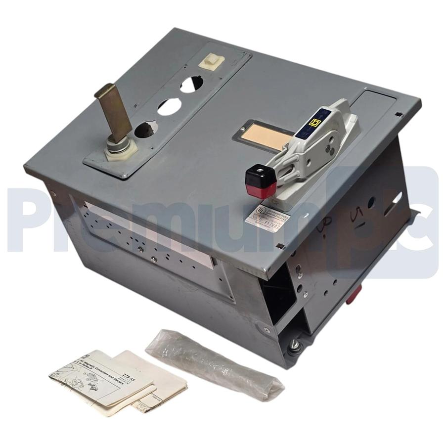 Used Square D 8998 Type NC403 NEMA Size 1 MCC Fusible Starter Bucket 480V 8998-NC403