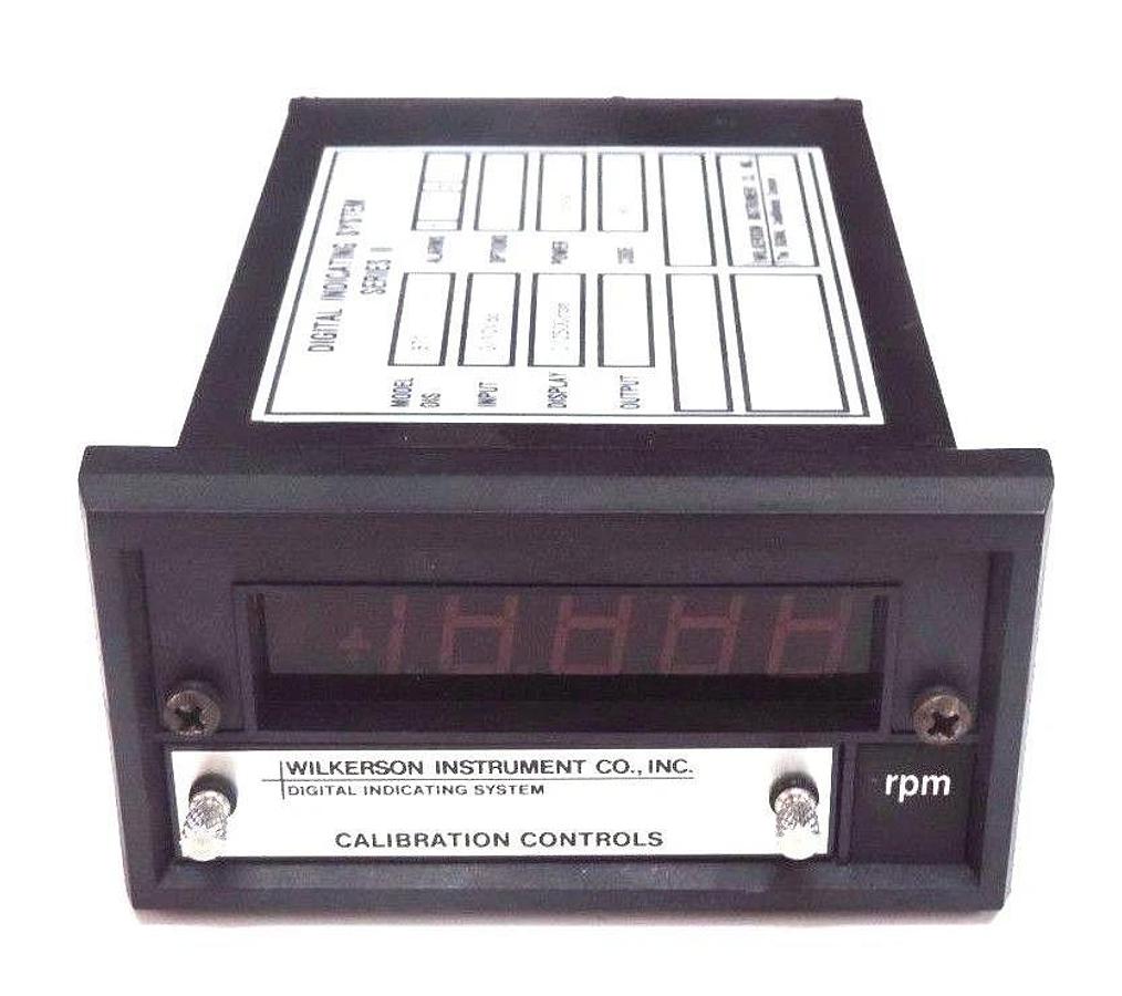 Used WILKERSON MODEL 971 DIGITAL INDICATING SYSTEM SERIES II 115VAC 0/2500RMP