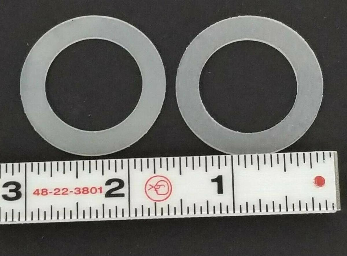 Used LOT OF 2 NEW DMP DANSK MASKINPAKNING A/S 116329 SILICONE PACKING SEALS 37X25X1MM