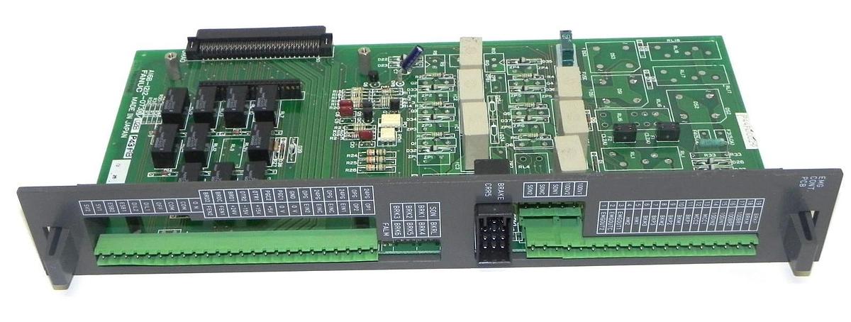 Used FANUC A16B-1212-0730/02B PC BOARD EMERGENCY & BRAKE CONTROL A16B-1212-0730
