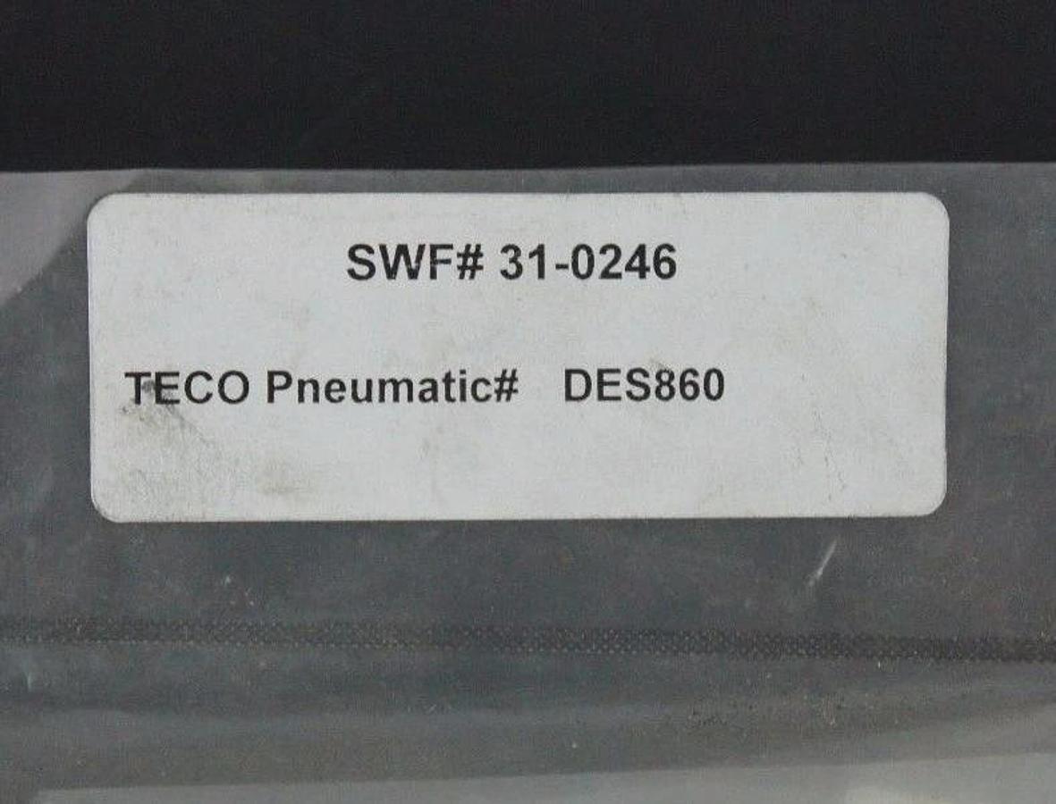 NEW TECO PNEUMATIC DES-858 ACCESSORY KIT 31-0244, CSK-15-13U, AJK-153