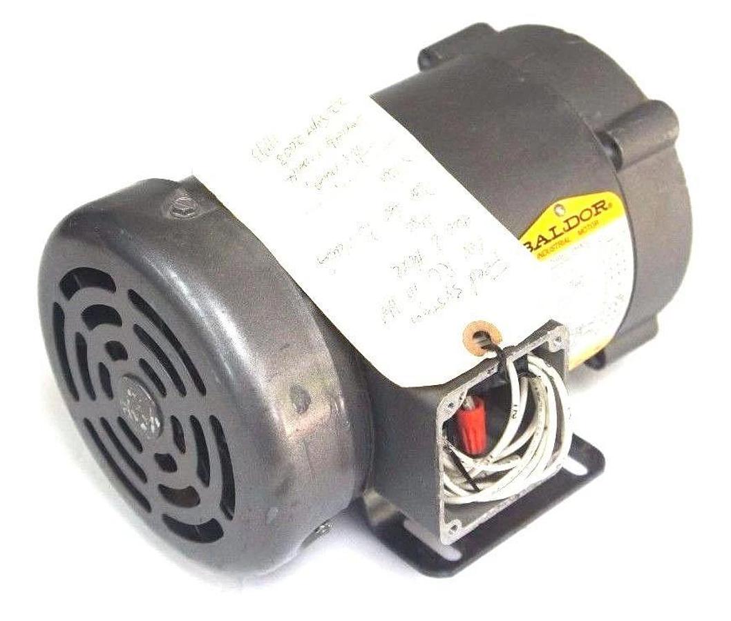 Refurbished REPAIRED BALDOR CJM3463 INDUSTRIAL MOTOR SPEC 34K39-2719, 0.75HP, 208-230/460V