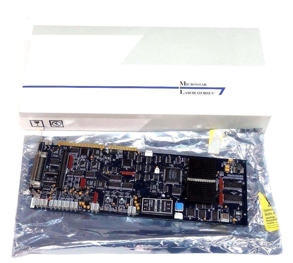 Used MICROSTAR LABORATORIES DAP3200A/415 ISA DATA ACQUISITION PROCESSOR BOARD