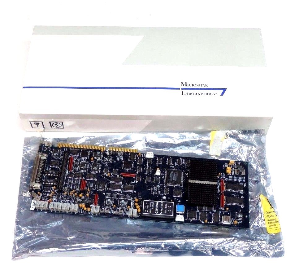Used MICROSTAR LABORATORIES DAP3200A/415 ISA DATA ACQUISITION PROCESSOR BOARD