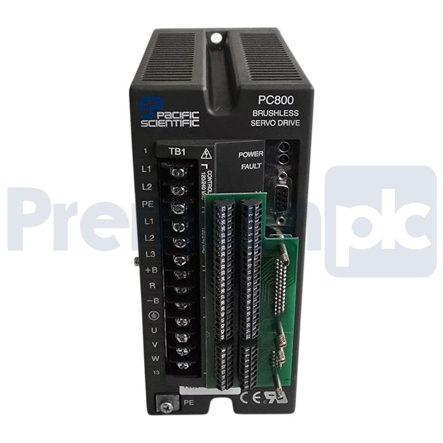 Used Pacific Scientific PC833-001-N PC800 Series Brushless Servo Drive PC833001N XLNT