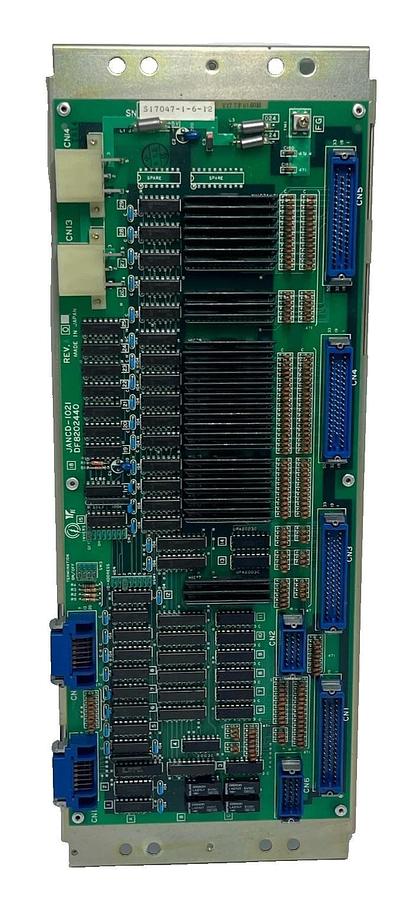 Used Yaskawa JANCD-1021 DF8202440 Rev A 01 CNC Input/Output Board
