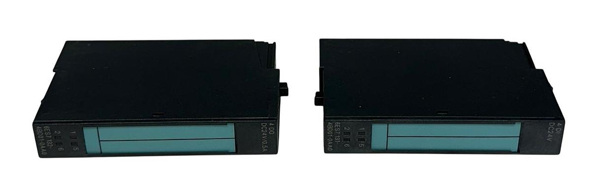Used 2 SIEMENS 6ES7 131-4BD01-0AA0 / 6ES7 132-4BD01-0AA0 SIMATIC S7 INPUT/OUTPUT NSNP