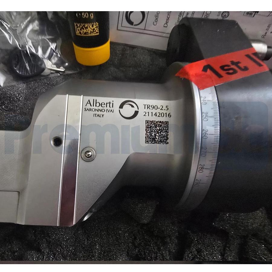 Alberti ER-AX25 T90 | TR90cn 2.5 CAT40 I=65 PL=25 CNC Right Angle Milling Head