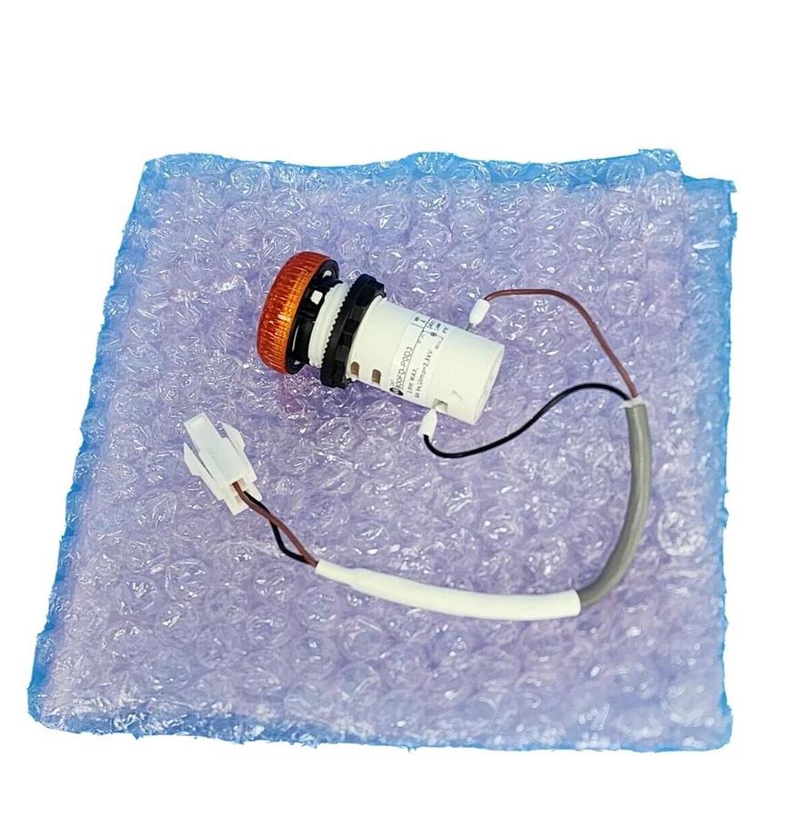 Used NEW ALLEN BRADLEY 800FD-P0D3 PILOT LIGHT AMBER 800FDP0D3, SER. A