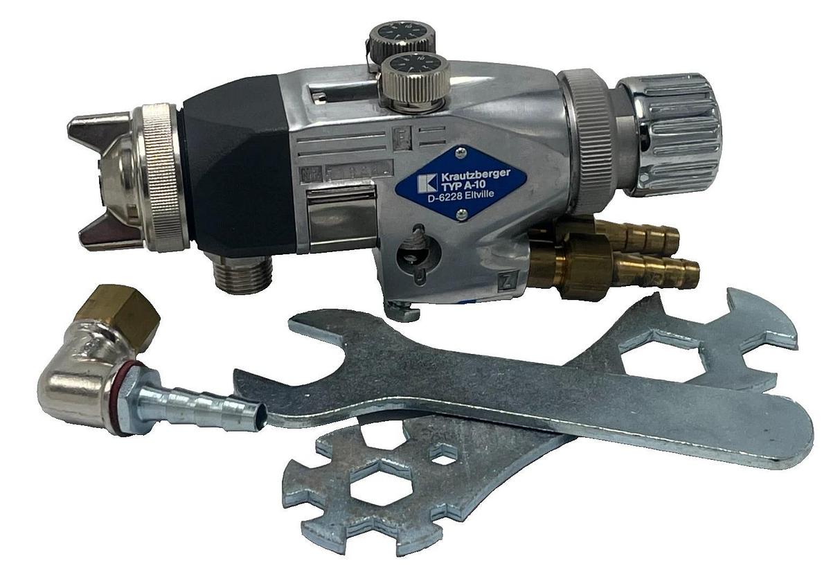 KRAUTZBERGER Typ A-10 Automatic Spray Gun Paint Sprayer Industrial Coating