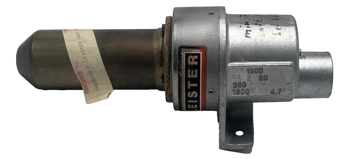 Used LEISTER TYP 1900 Housing for 380V 1.8kW 4.7A Heating Element Industrial Air Heat