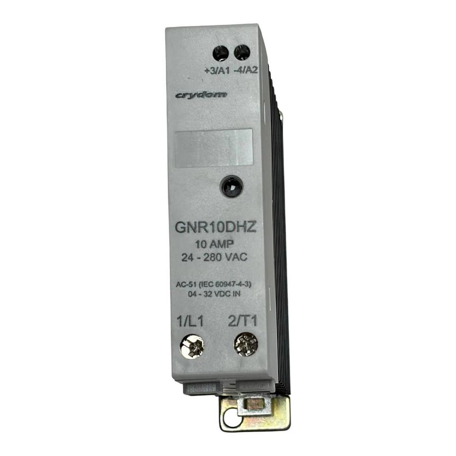 Crydom GNR10DHZ Cooltech Solid State Relay SSR 10A 24-280VAC 4-32VDC Heatsink Ne
